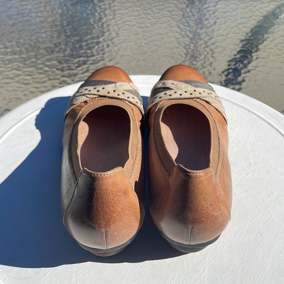 ABEO B.I.O. SYSTEM Women's Nellie Neutral Stone Leather Ortho Support Size 8 - Picture 6 of 10